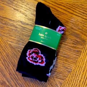 Kate spade 3 pack crew socks Nwt